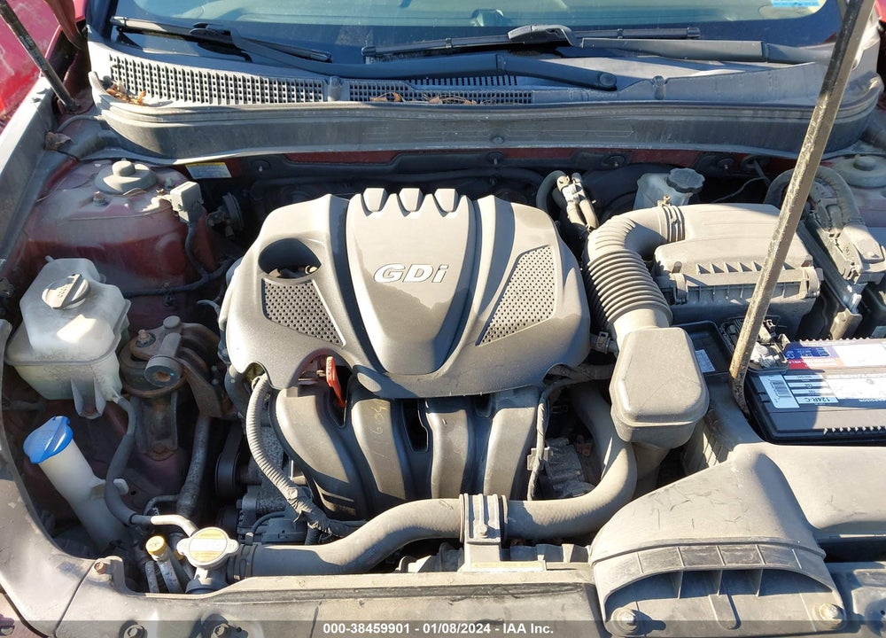 2012 HYUNDAI SONATA GLS VIN: 5NPEB4AC2CH464303