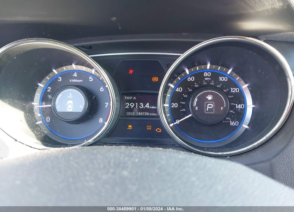 2012 HYUNDAI SONATA GLS VIN: 5NPEB4AC2CH464303