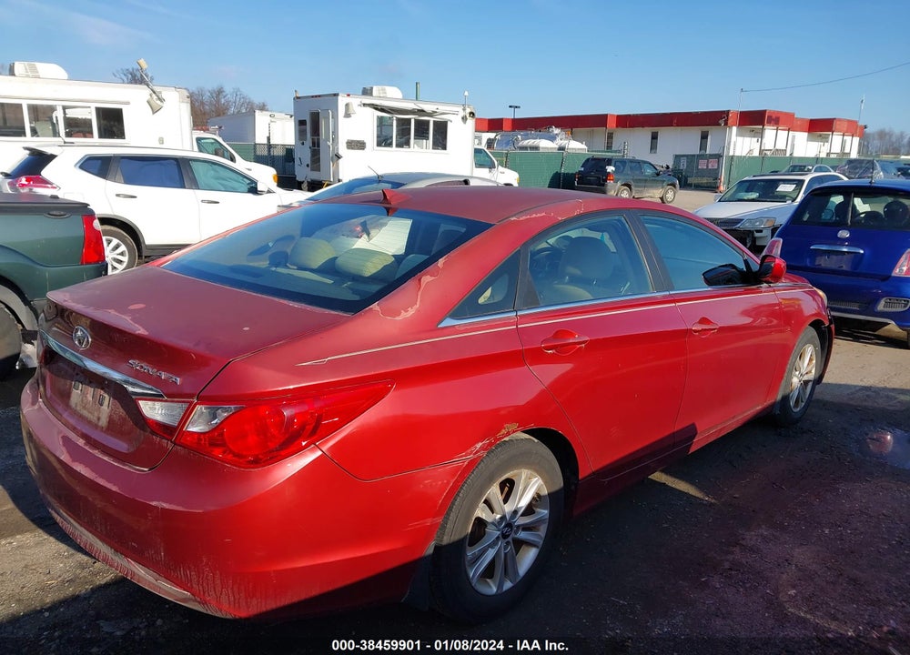 2012 HYUNDAI SONATA GLS VIN: 5NPEB4AC2CH464303