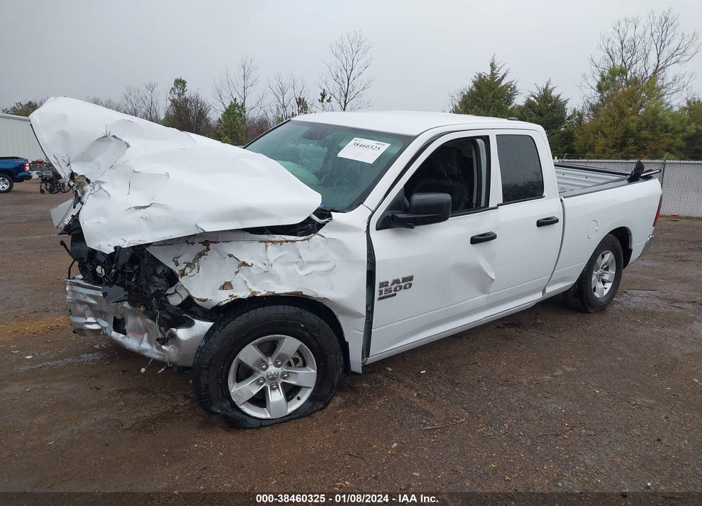 2021 RAM 1500 CLASSIC TRADESMAN QUAD CAB 4X2 6'4 BOX VIN: 1C6RR6FG0MS551003