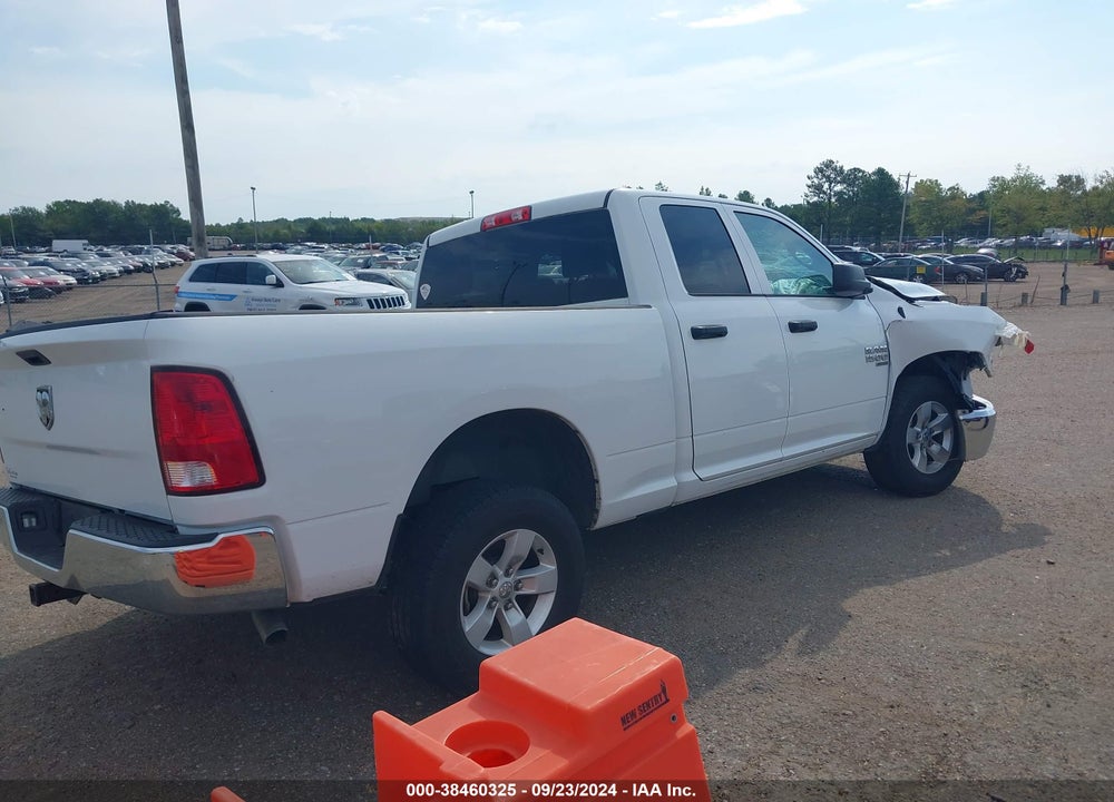 2021 RAM 1500 CLASSIC TRADESMAN QUAD CAB 4X2 6'4 BOX VIN: 1C6RR6FG0MS551003