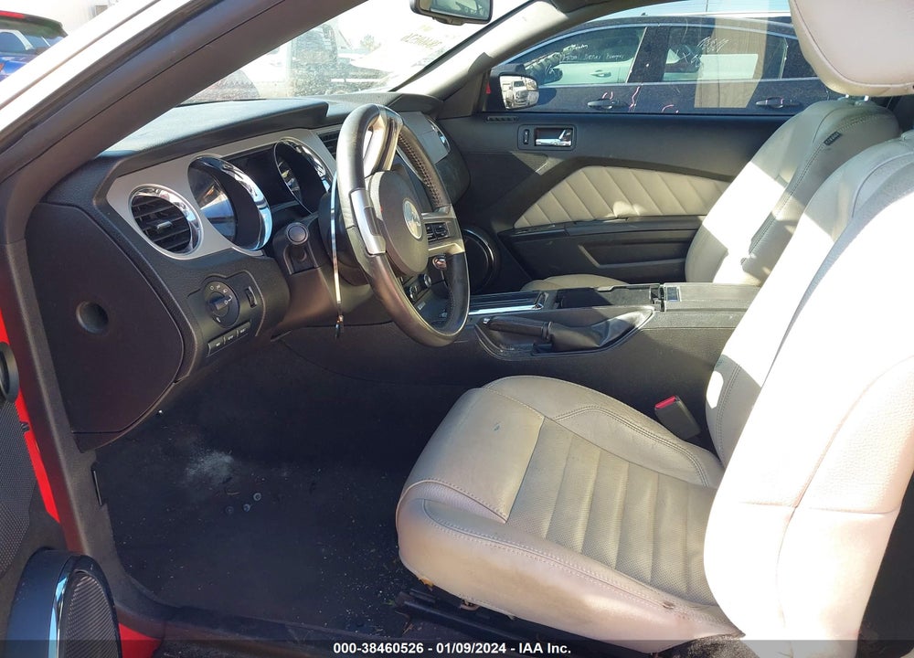 2012 FORD MUSTANG V6 PREMIUM VIN: 1ZVBP8AM5C5235843