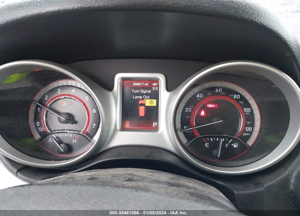 2015 DODGE JOURNEY SE VIN: 3C4PDCAB5FT597923