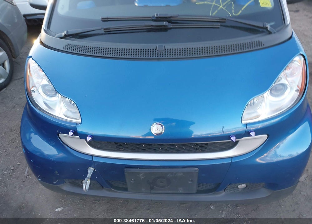 2008 SMART FORTWO PASSION VIN: WMEEK31X48K167864
