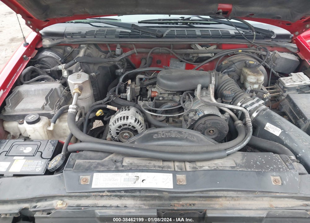 2003 CHEVROLET S-10 LS VIN: 1GCCS19XX38197844