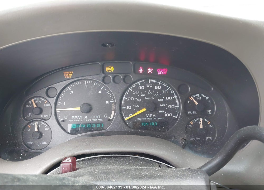 2003 CHEVROLET S-10 LS VIN: 1GCCS19XX38197844