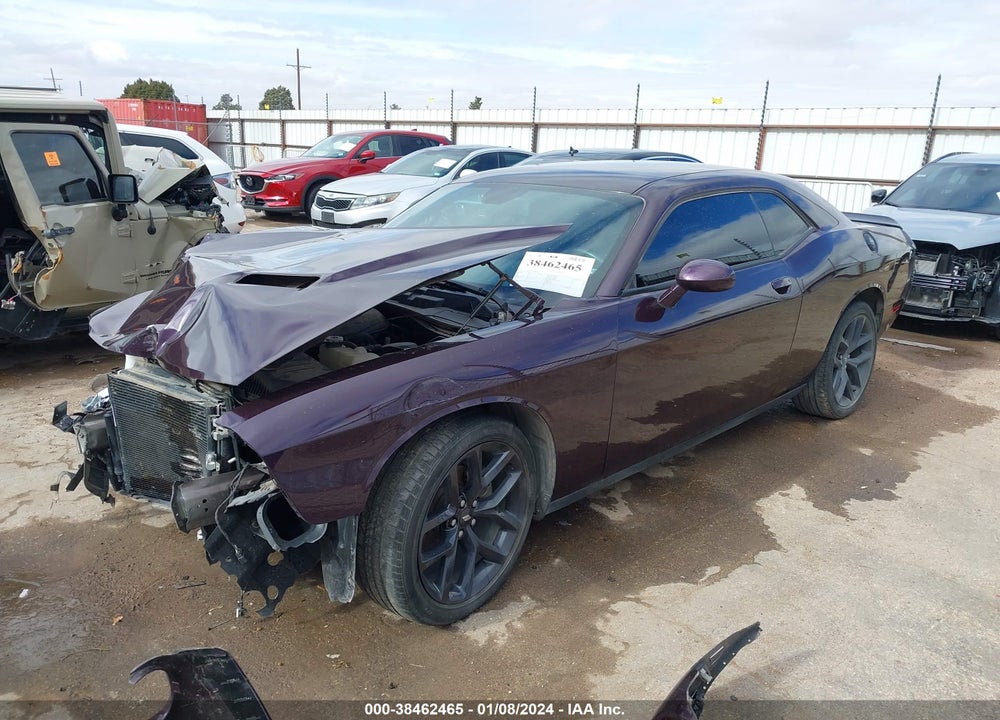 2021 DODGE CHALLENGER VIN: 2C3CDZAG3MH606660