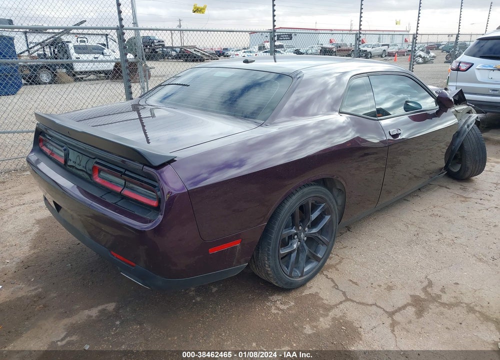 2021 DODGE CHALLENGER VIN: 2C3CDZAG3MH606660