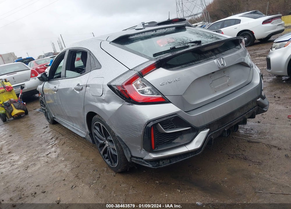2021 HONDA CIVIC SPORT VIN: SHHFK7H43MU230268