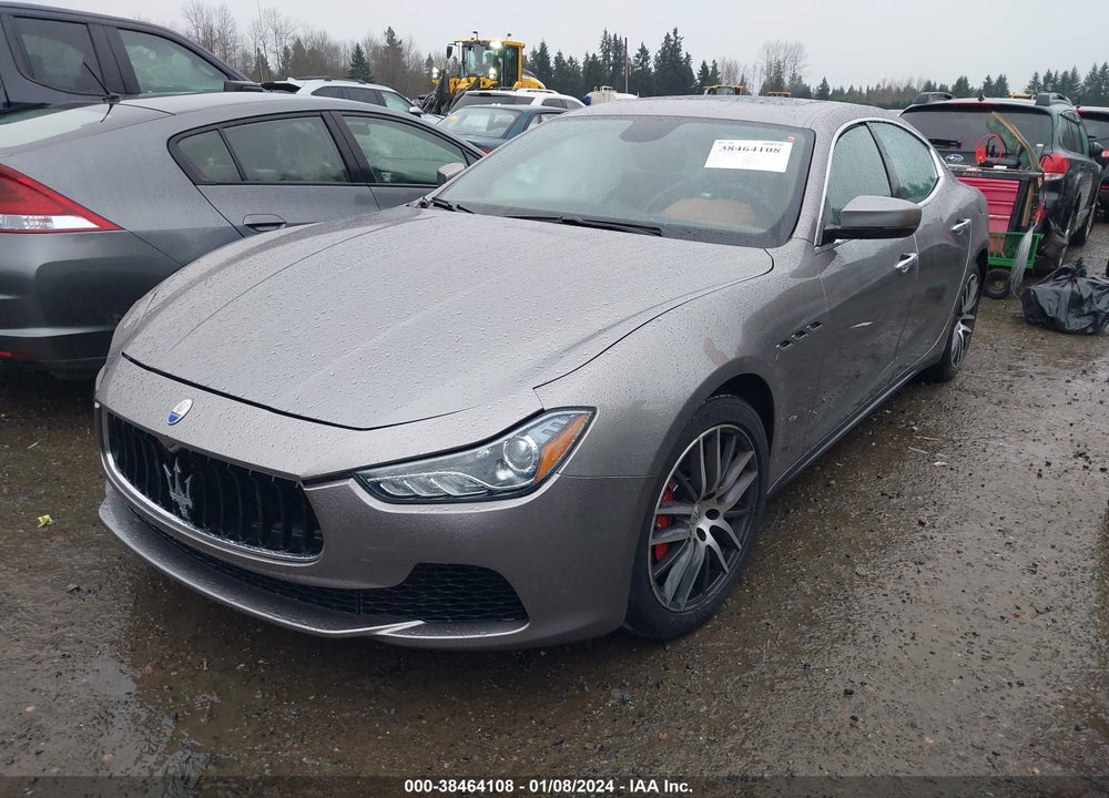 2017 MASERATI GHIBLI VIN: ZAM57XSA6H1196320