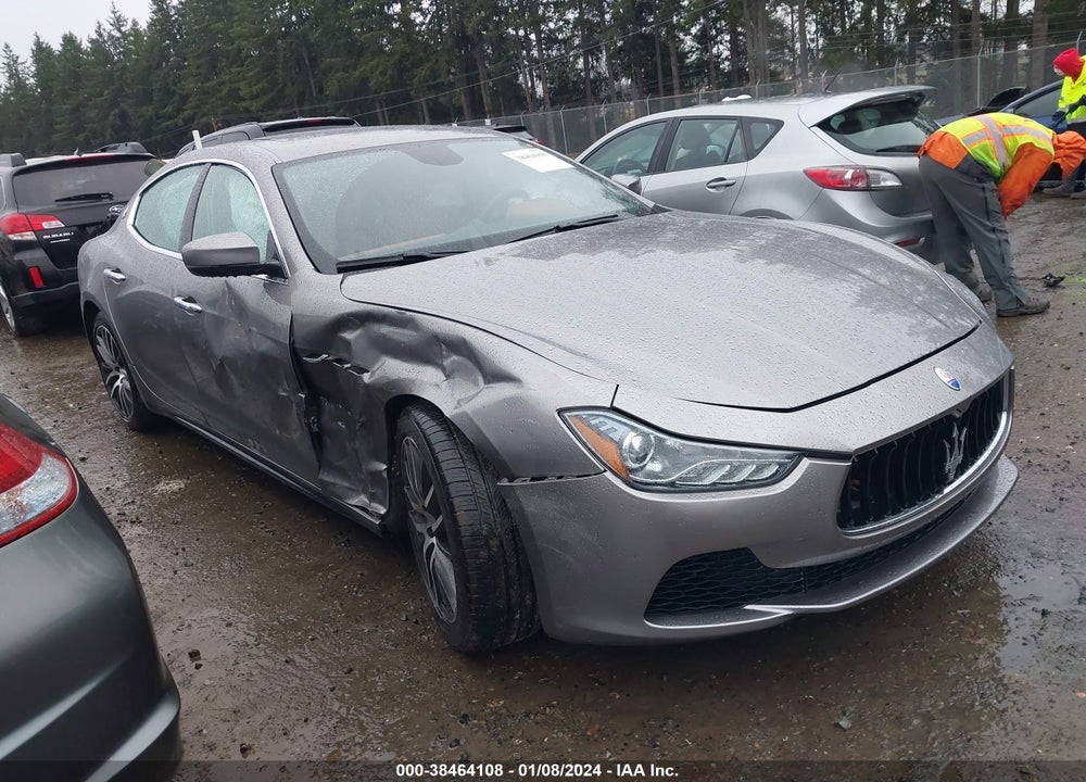 2017 MASERATI GHIBLI VIN: ZAM57XSA6H1196320