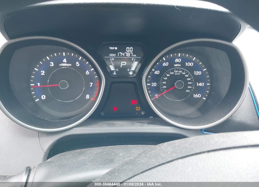 2011 HYUNDAI ELANTRA GLS VIN: 5NPDH4AE4BH027736