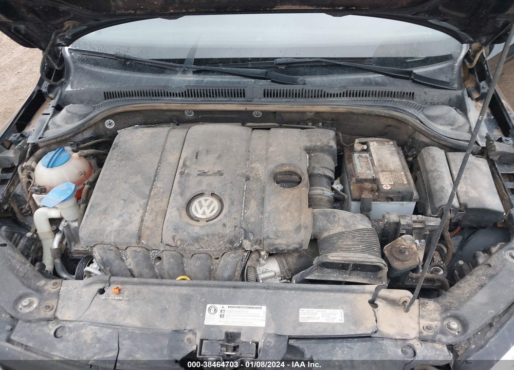 2013 VOLKSWAGEN JETTA 2.5L SE VIN: 3VWDP7AJ7DM449074