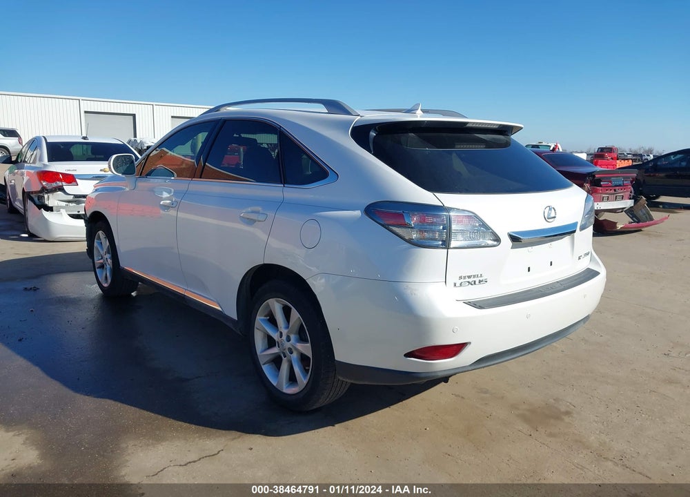 2010 LEXUS RX 350 VIN: 2T2ZK1BA5AC039036