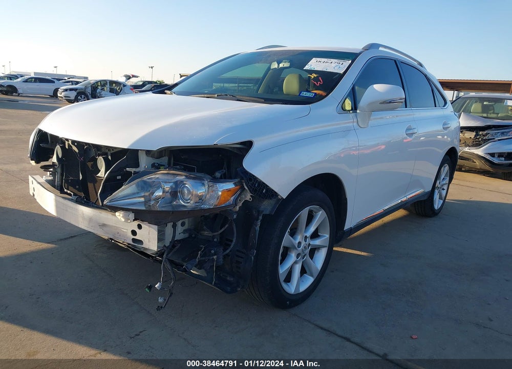 2010 LEXUS RX 350 VIN: 2T2ZK1BA5AC039036