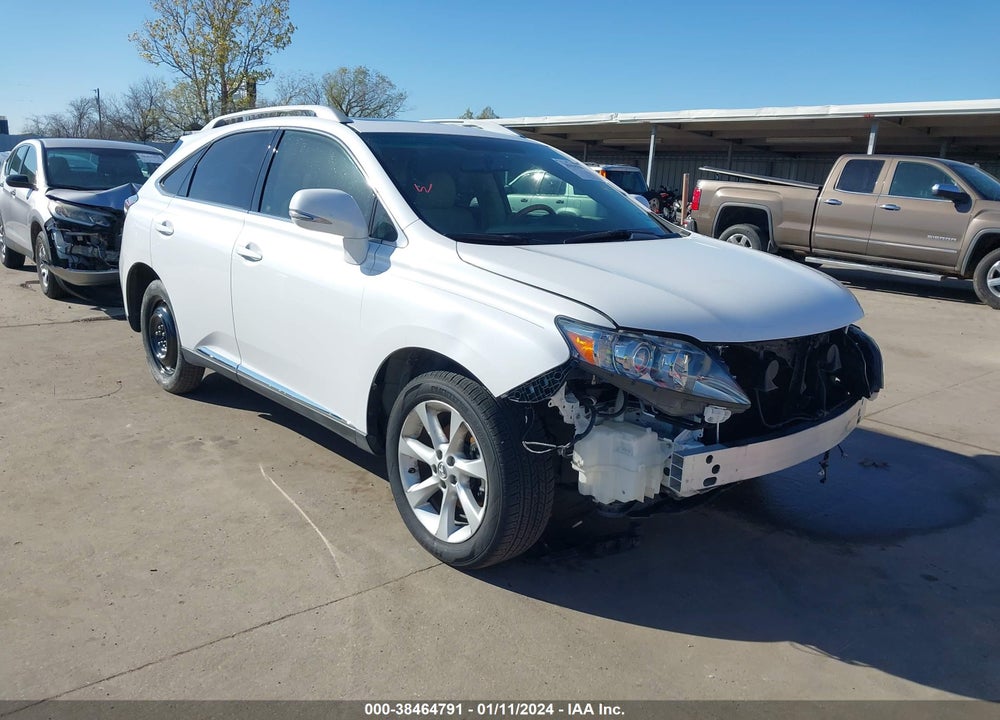 2010 LEXUS RX 350 VIN: 2T2ZK1BA5AC039036