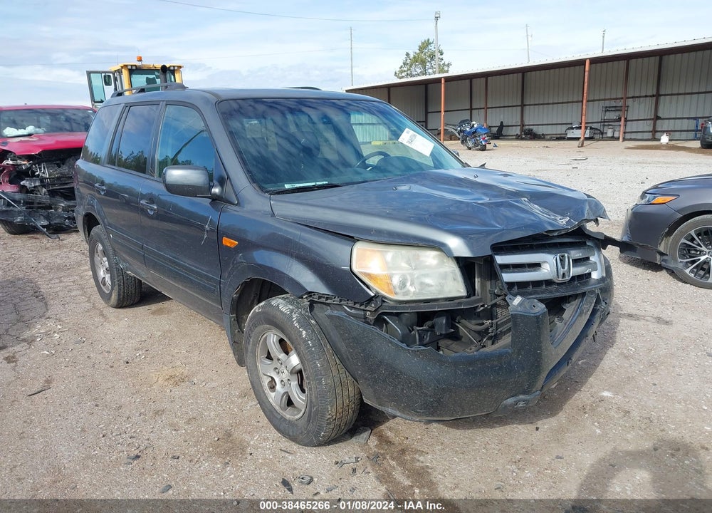 2006 HONDA PILOT EX-L VIN: 2HKYF18606H501921