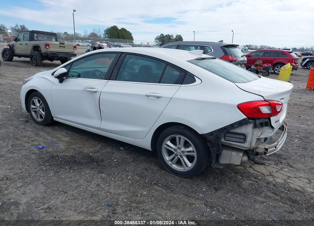 2018 CHEVROLET CRUZE LT AUTO VIN: 1G1BE5SM8J7122968