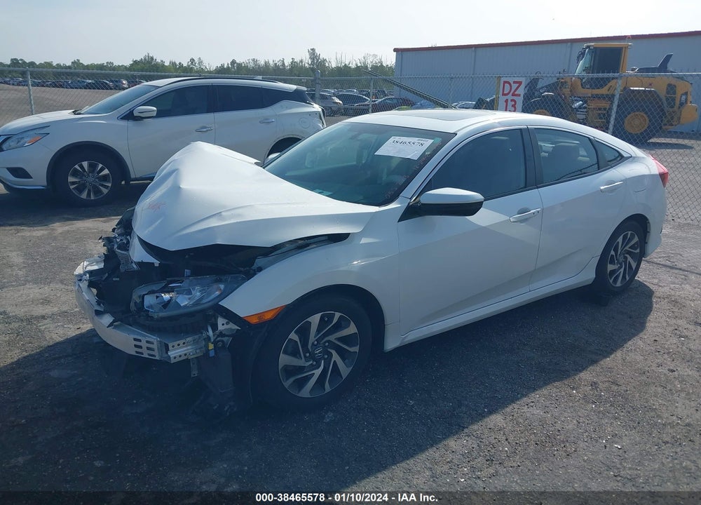 2016 HONDA CIVIC EX VIN: 19XFC2F75GE055773