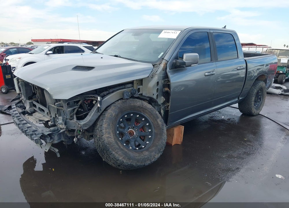 2013 RAM 1500 SPORT VIN: 1C6RR6MT4DS557256