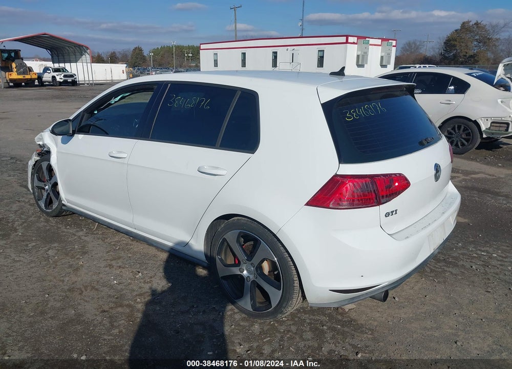 2015 VOLKSWAGEN GOLF GTI 2.0T S 4-DOOR VIN: 3VW4T7AU2FM005982