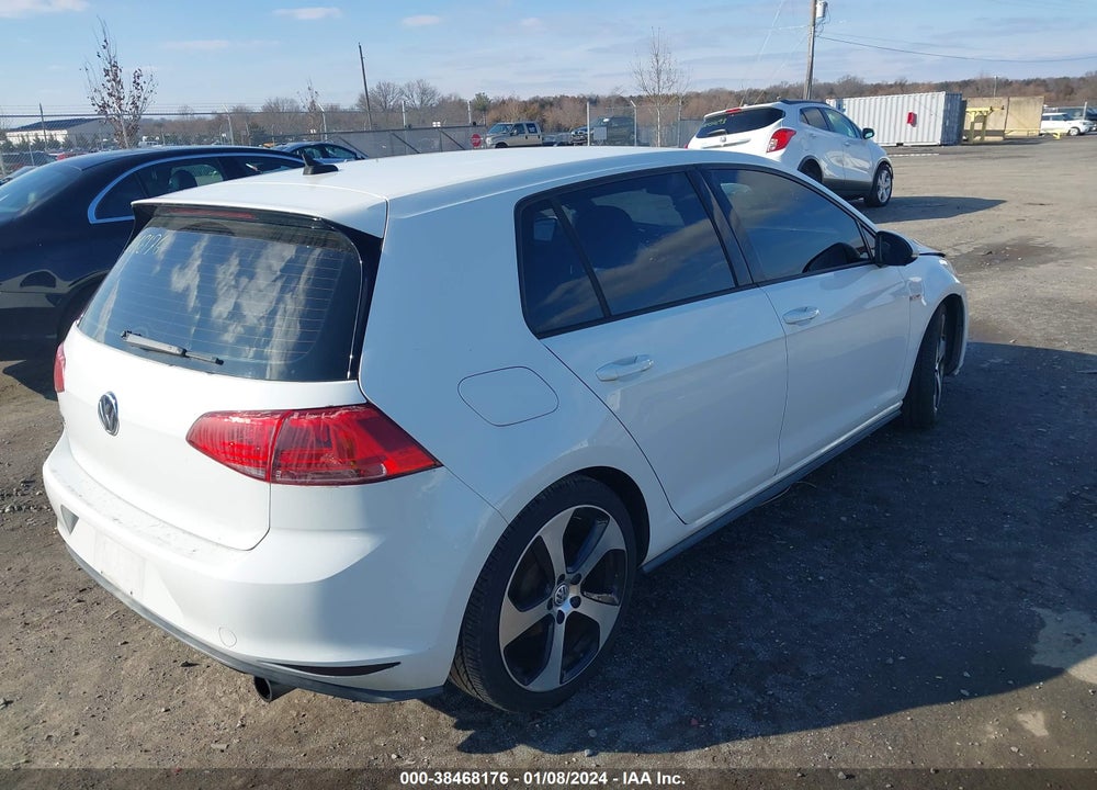 2015 VOLKSWAGEN GOLF GTI 2.0T S 4-DOOR VIN: 3VW4T7AU2FM005982