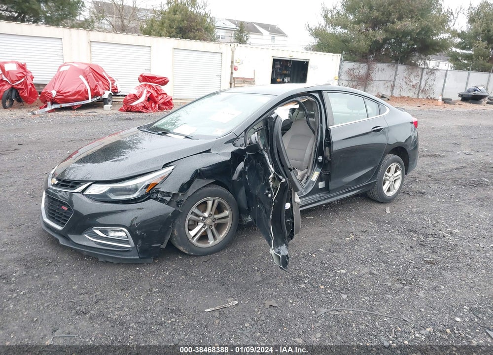 2016 CHEVROLET CRUZE LT AUTO VIN: 1G1BE5SM7G7263555