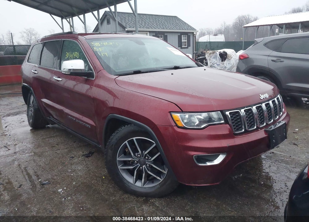 2019 JEEP GRAND CHEROKEE LIMITED 4X4 VIN: 1C4RJFBG3KC613023