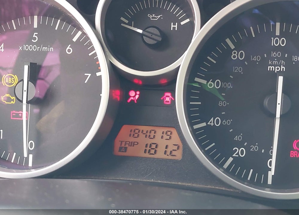 2006 MAZDA MX-5 MIATA SPORT VIN: JM1NC25F360118266