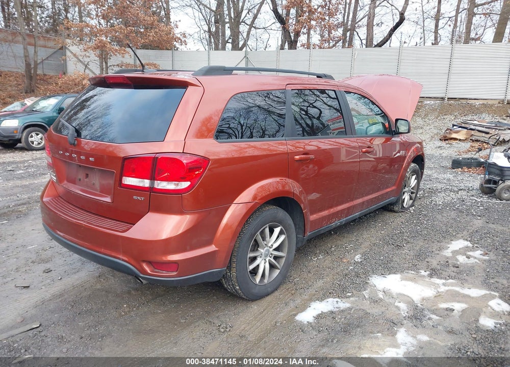 2013 DODGE JOURNEY SXT VIN: 3C4PDCBGXDT521542