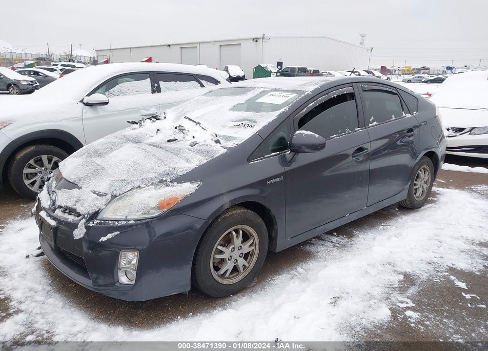 2010 TOYOTA PRIUS III VIN: JTDKN3DU1A0225490
