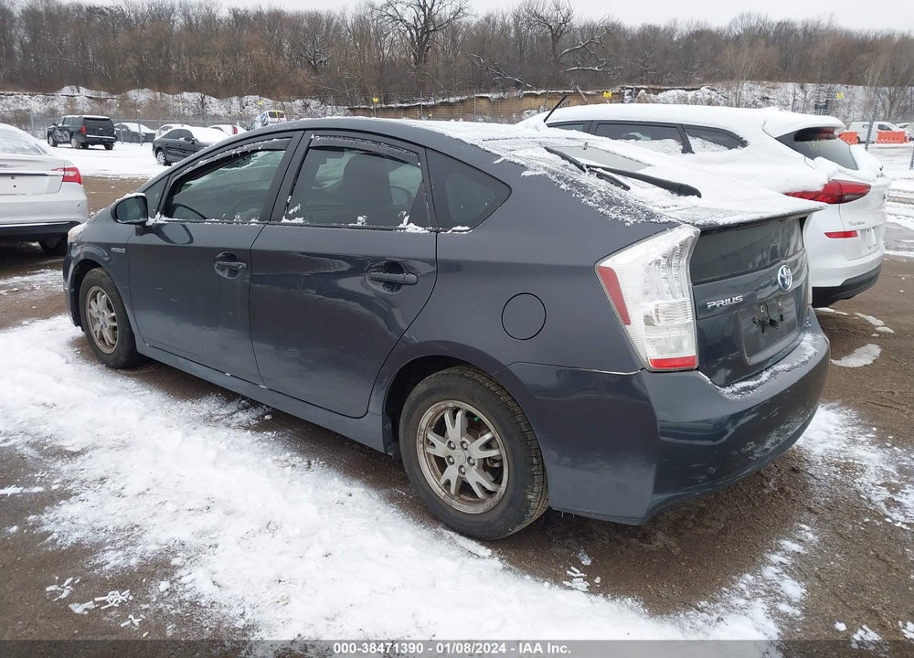 2010 TOYOTA PRIUS III VIN: JTDKN3DU1A0225490