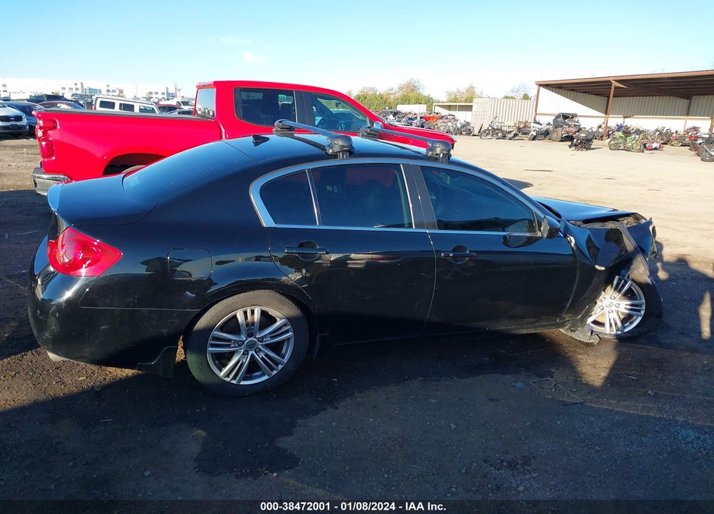2012 INFINITI G37 JOURNEY VIN: JN1CV6AP1CM629845