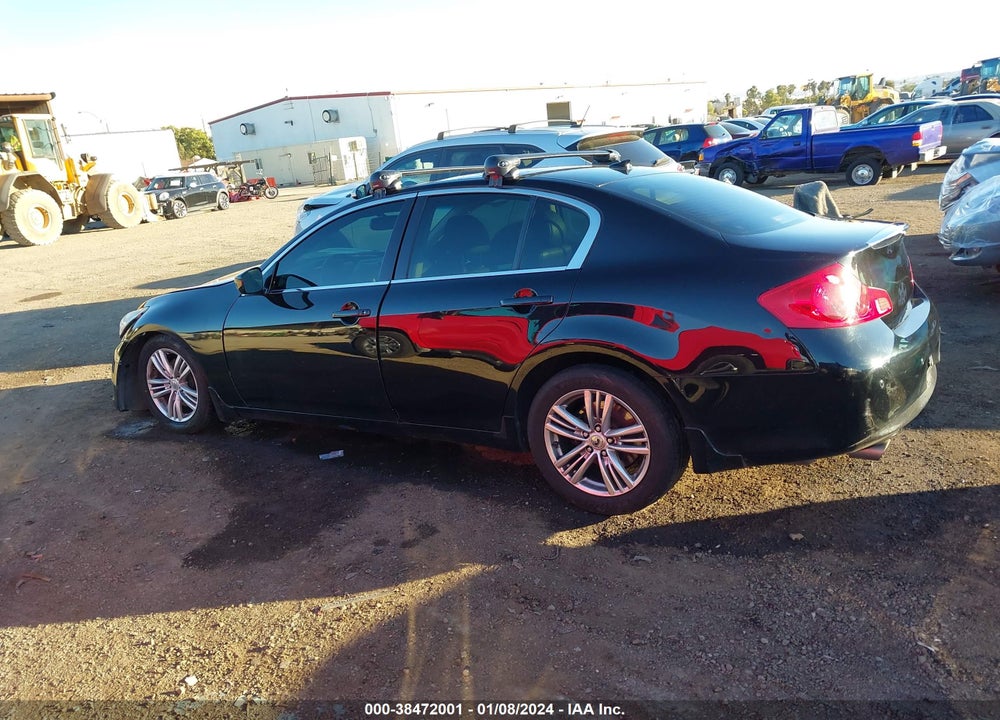2012 INFINITI G37 JOURNEY VIN: JN1CV6AP1CM629845