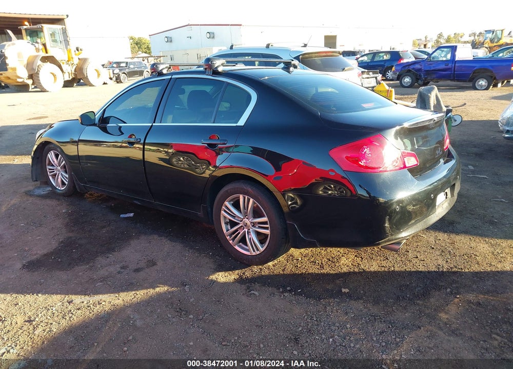 2012 INFINITI G37 JOURNEY VIN: JN1CV6AP1CM629845