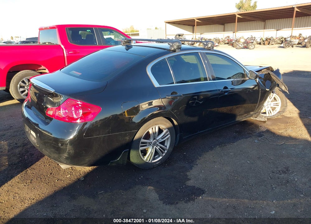 2012 INFINITI G37 JOURNEY VIN: JN1CV6AP1CM629845