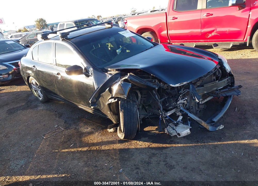 2012 INFINITI G37 JOURNEY VIN: JN1CV6AP1CM629845