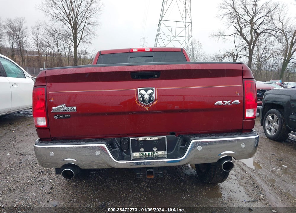 2017 RAM 1500 BIG HORN 4X4 5'7 BOX VIN: 3C6RR7LT9HG524709