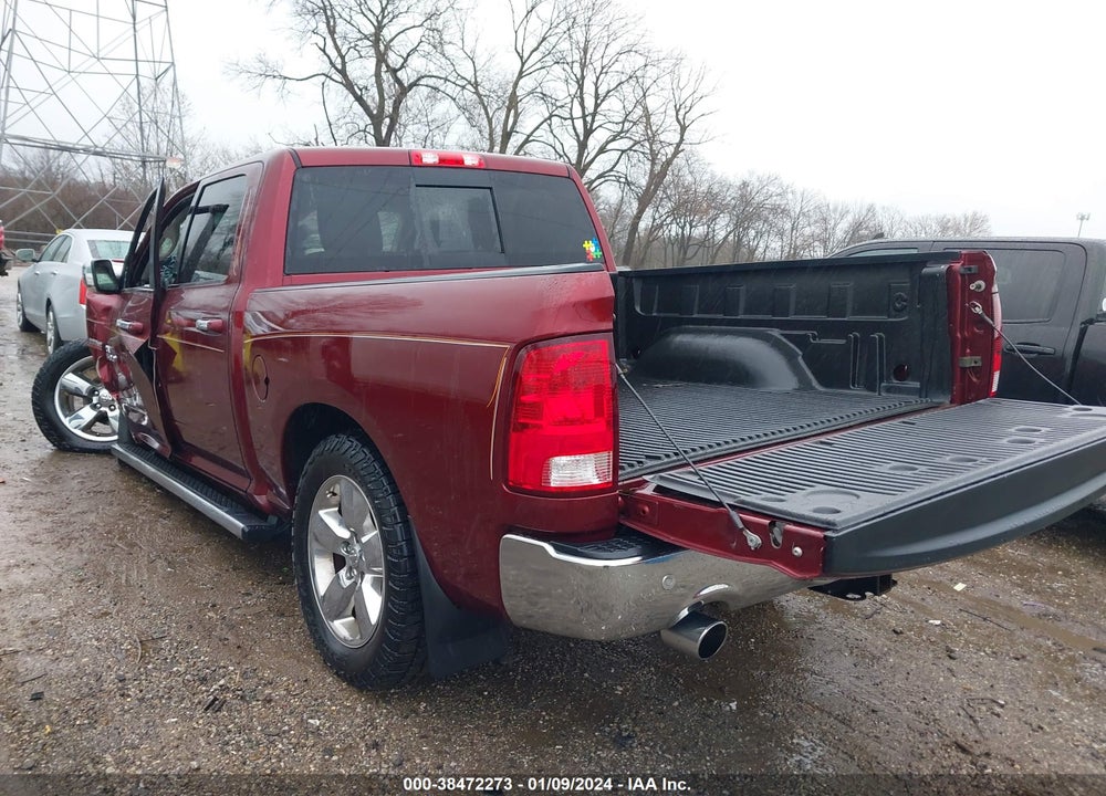 2017 RAM 1500 BIG HORN 4X4 5'7 BOX VIN: 3C6RR7LT9HG524709