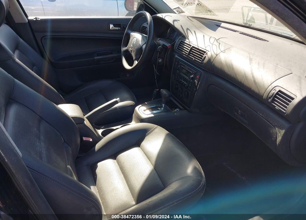 2004 VOLKSWAGEN PASSAT GLS VIN: WVWPD63B34E212421