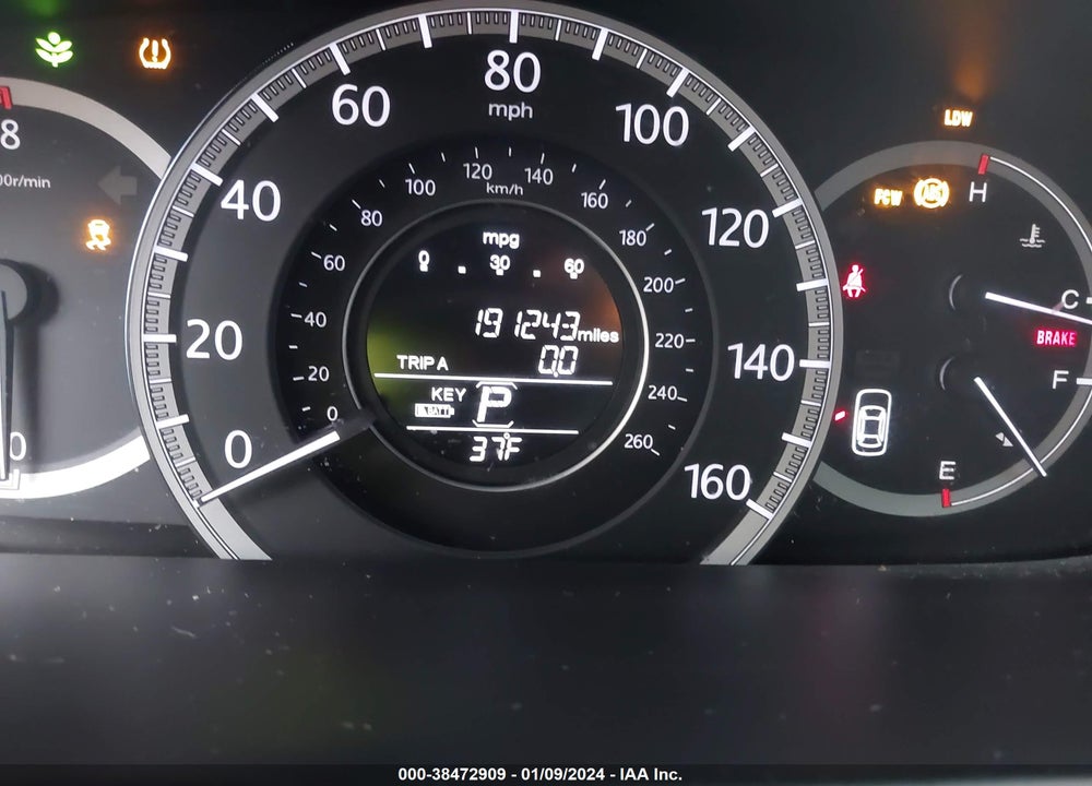 2013 HONDA ACCORD EX-L V-6 VIN: 1HGCR3F80DA008280