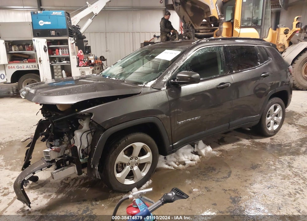 2019 JEEP COMPASS LATITUDE 4X4 VIN: 3C4NJDBBXKT846697