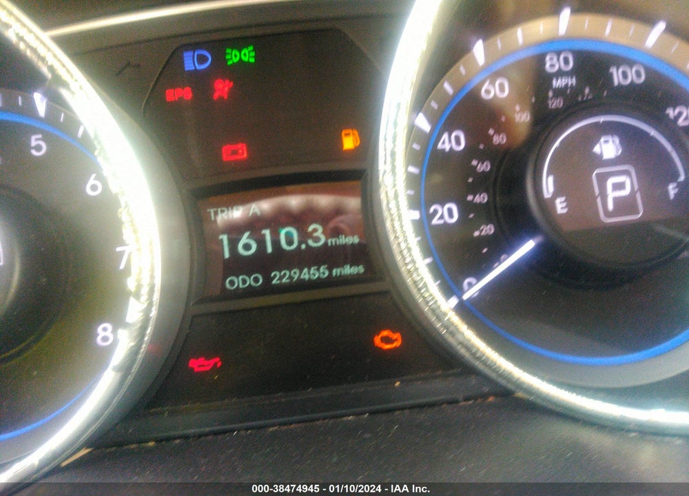 2011 HYUNDAI SONATA VIN: 5NPEB4AC9BH239603