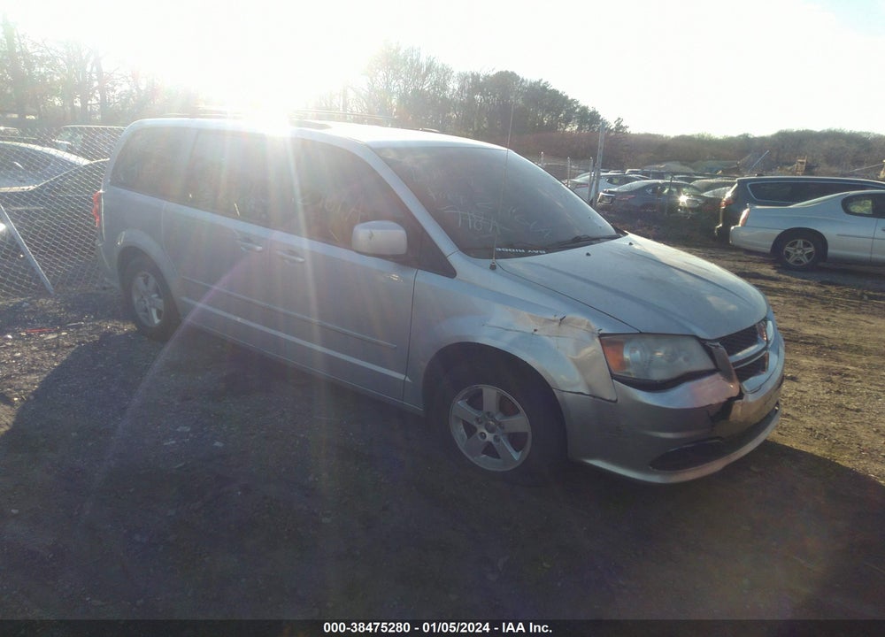 2012 DODGE GRAND CARAVAN SXT VIN: 2C4RDGCG8CR264591