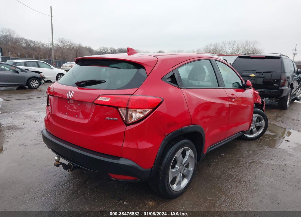 2017 HONDA HR-V LX VIN: 3CZRU6H38HG700119