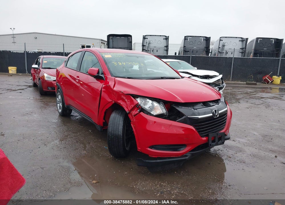 2017 HONDA HR-V LX VIN: 3CZRU6H38HG700119