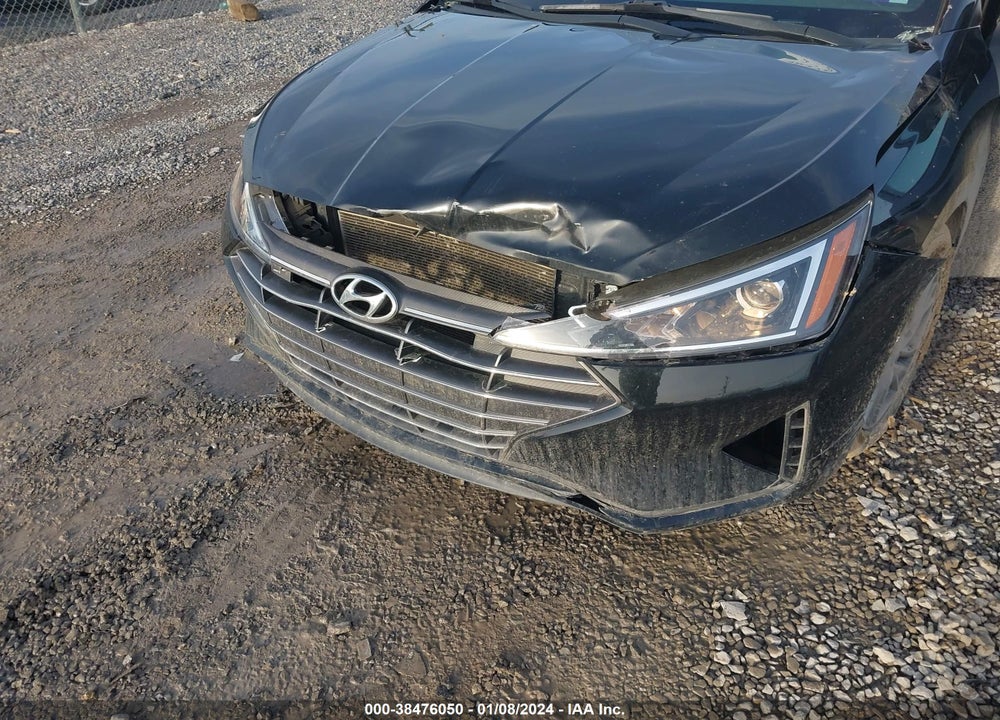 2019 HYUNDAI ELANTRA SEL VIN: 5NPD84LF5KH422367