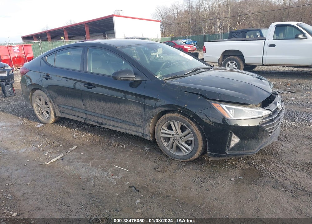2019 HYUNDAI ELANTRA SEL VIN: 5NPD84LF5KH422367