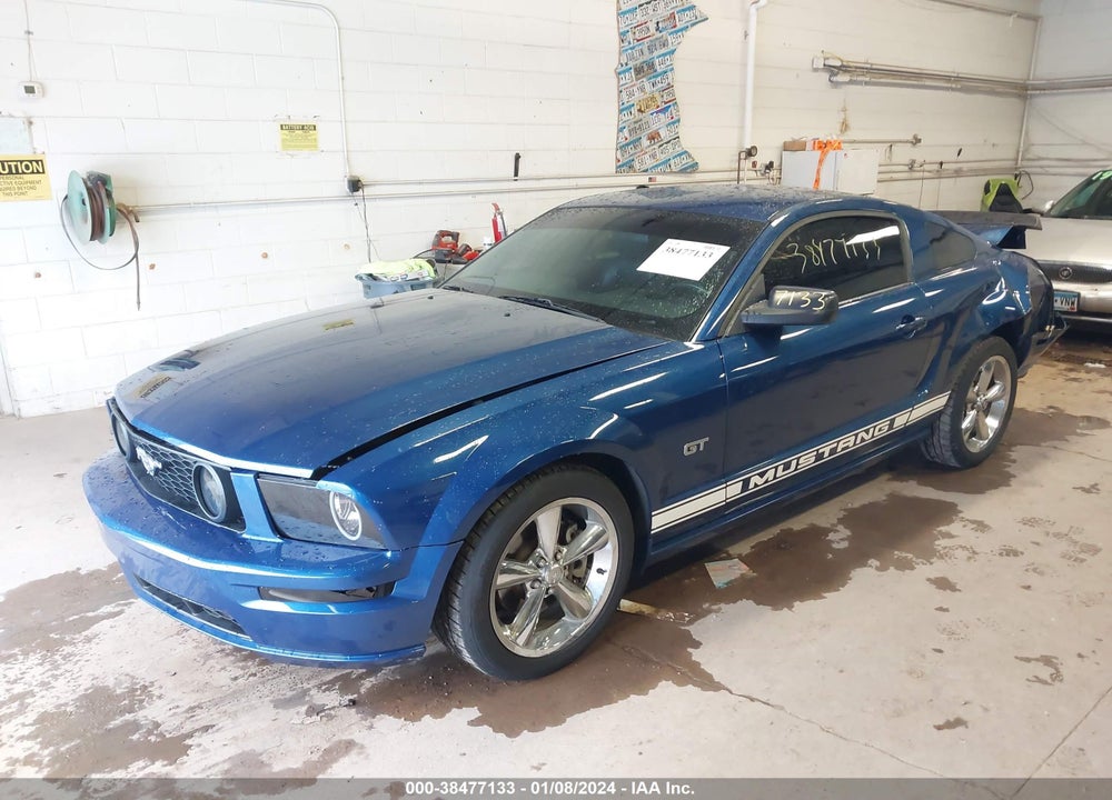 2008 FORD MUSTANG GT DELUXE/GT PREMIUM VIN: 1ZVHT82H185196909