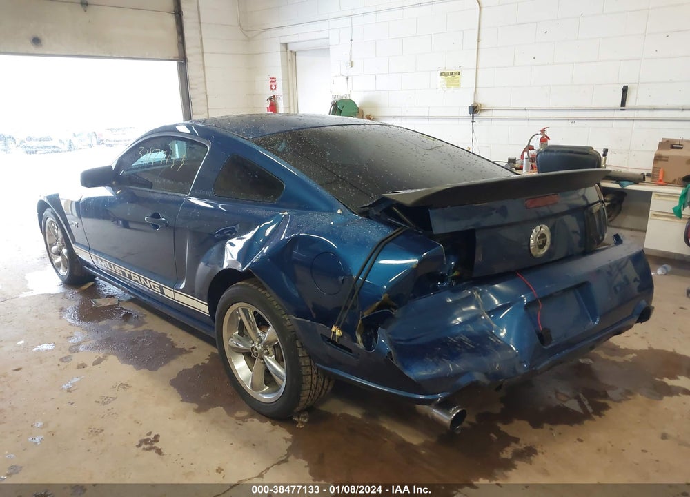 2008 FORD MUSTANG GT DELUXE/GT PREMIUM VIN: 1ZVHT82H185196909